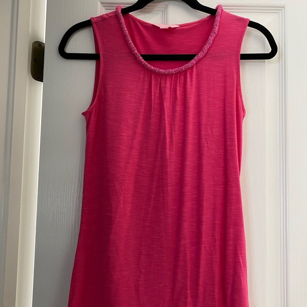 Lilly Pulitzer pink tank top